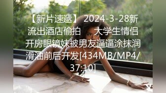 【新片速遞】 2024-3-28新流出酒店偷拍❤️大学生情侣开房眼镜妹被男友逼逼涂抹润滑油前后开发[434MB/MP4/37:10]