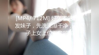 [MP4/ 712M] 好久不见的短发妹子，先洗澡擦干净，在椅子上女上位无套啪啪