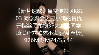 【新片速遞】星空传媒 XK8103 同学聚会之丑小鸭的复仇 开档丝黑尤物3P大战老同学 填满淫穴欲求不满 淫乱至极[926MB/MP4/55:44]