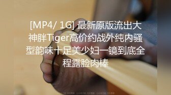 [MP4/ 1G] 最新原版流出大神胖Tiger高价约战外纯内骚型韵味十足美少妇一镜到底全程露脸肉棒